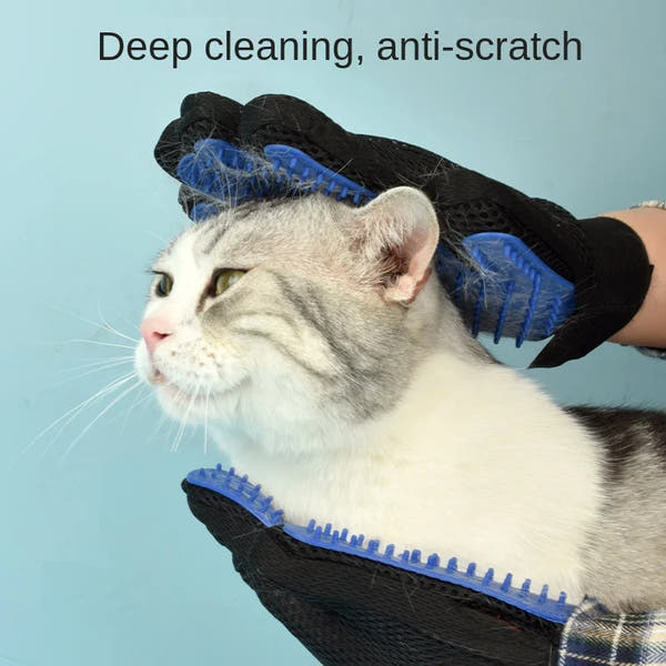 Gentle Grooming & Bathing GlovesTM
