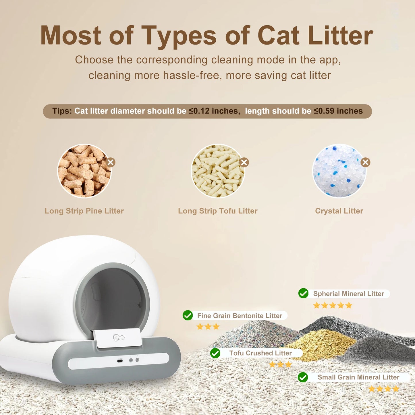 SmartClean Cat Litter Box™