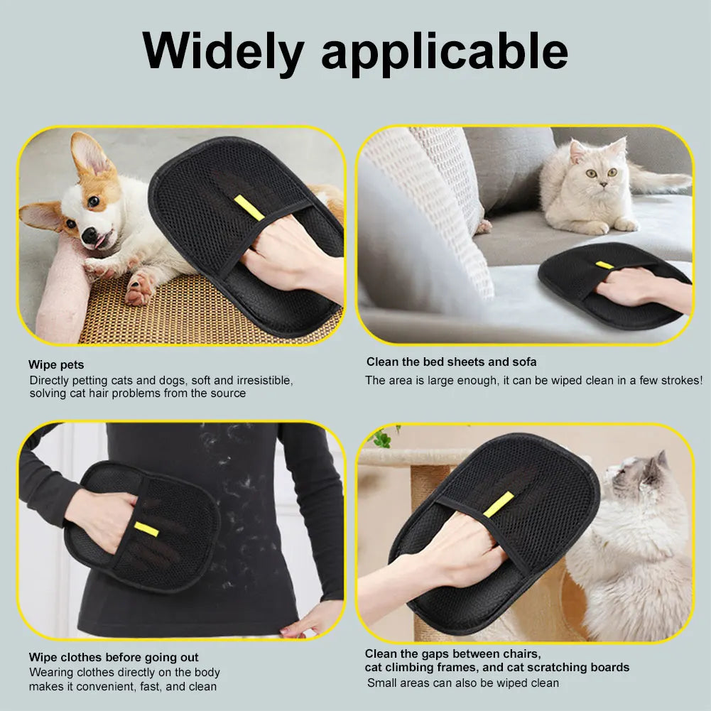 Gentle Pet Grooming Deshedding Glove™