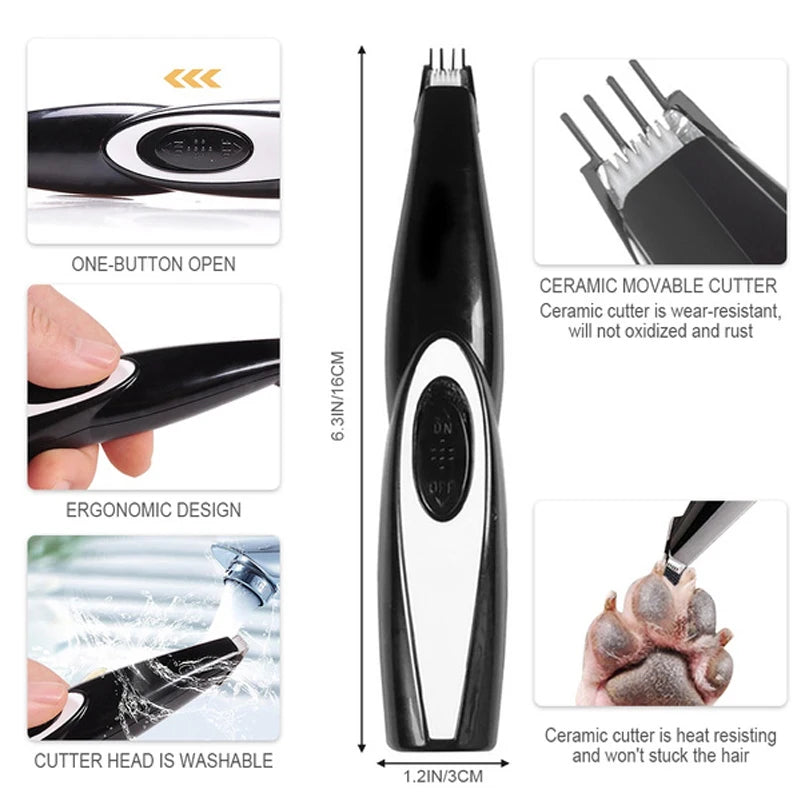 GroomEase Pro™ Pet Clipper Kit