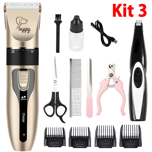 GroomEase Pro™ Pet Clipper Kit