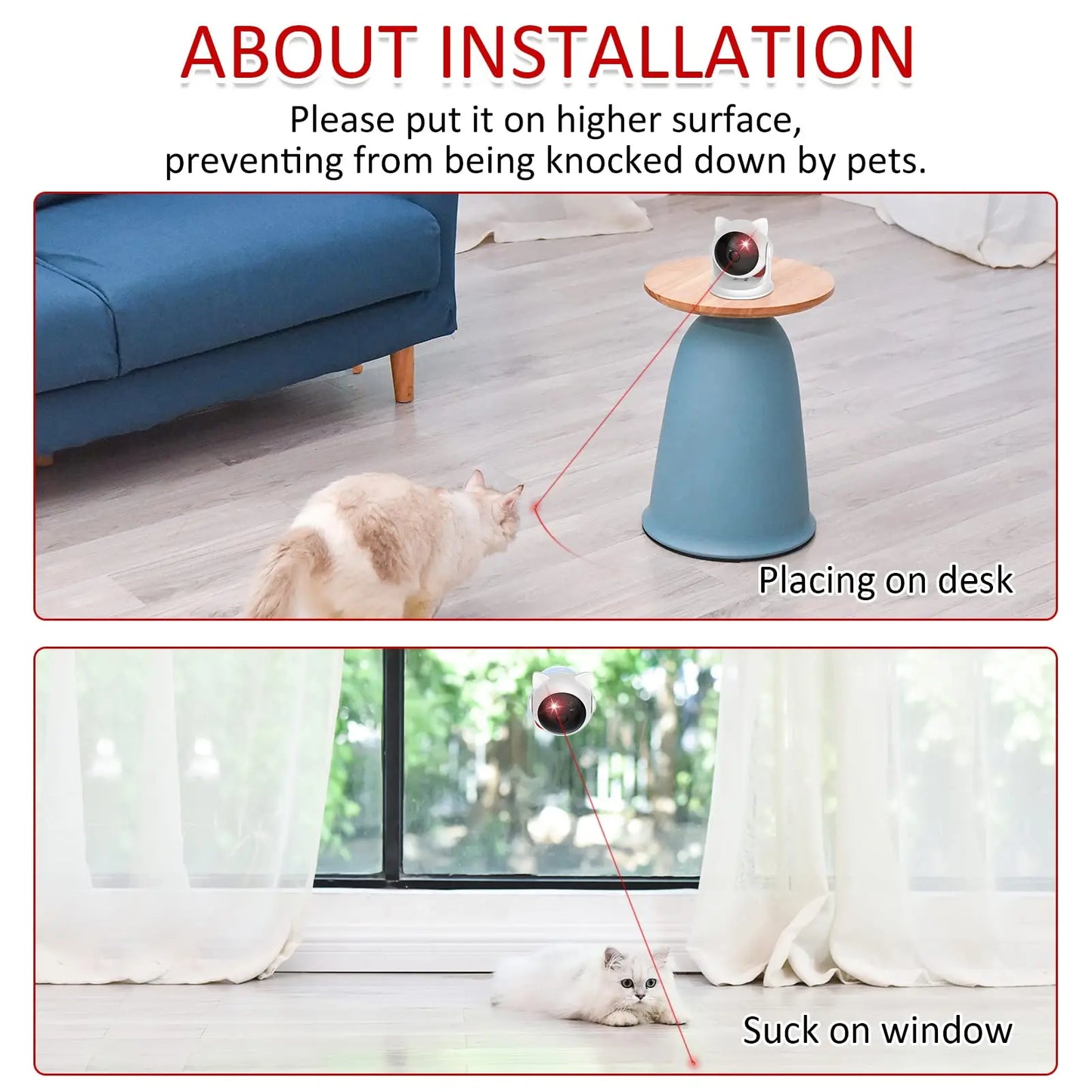 Interactive Laser Chase Toy™