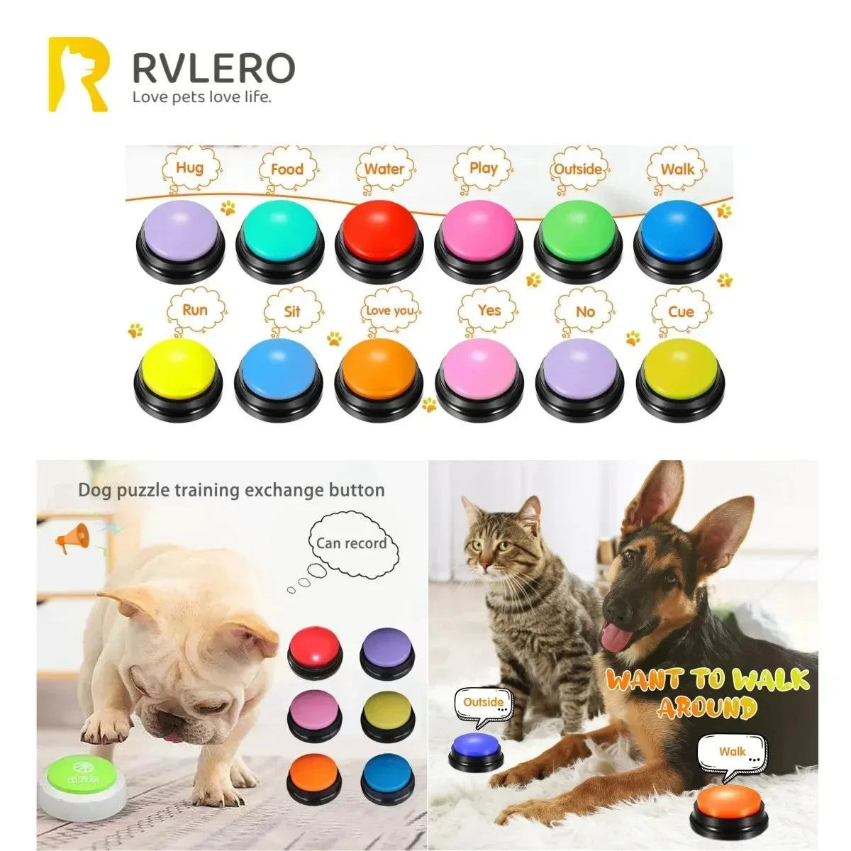 DogTalk™ Communication Buttons