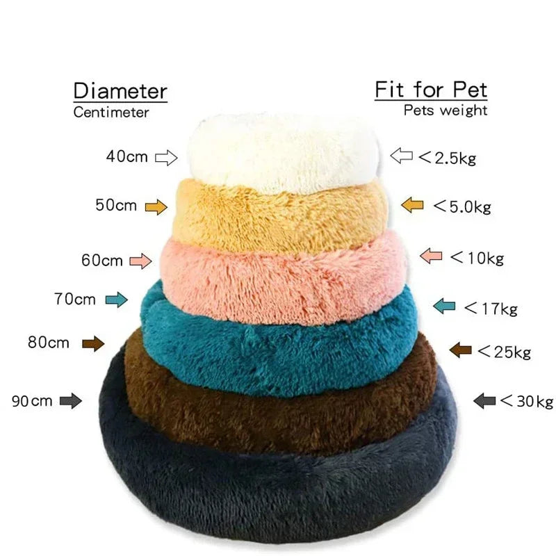 CozyNest™ Round Pet Bed