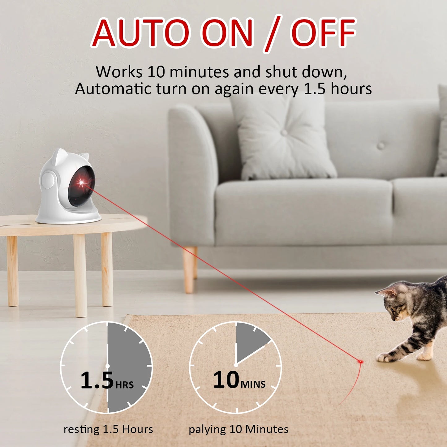 Interactive Laser Chase Toy™