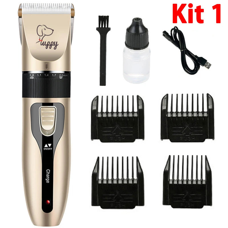 GroomEase Pro™ Pet Clipper Kit