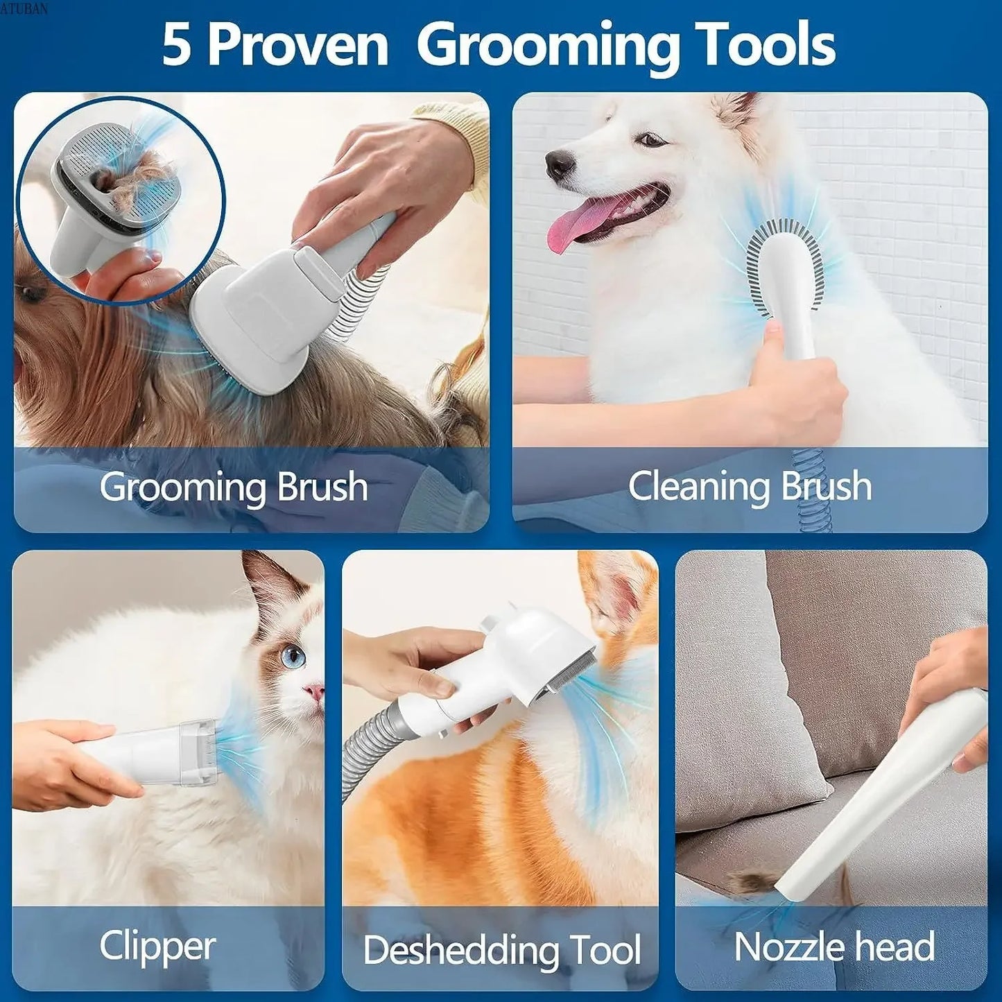 Pet Grooming Vacuum Carousel™