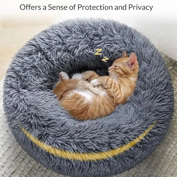 CozyNest™ Round Pet Bed