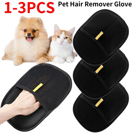 Gentle Pet Grooming Deshedding Glove™